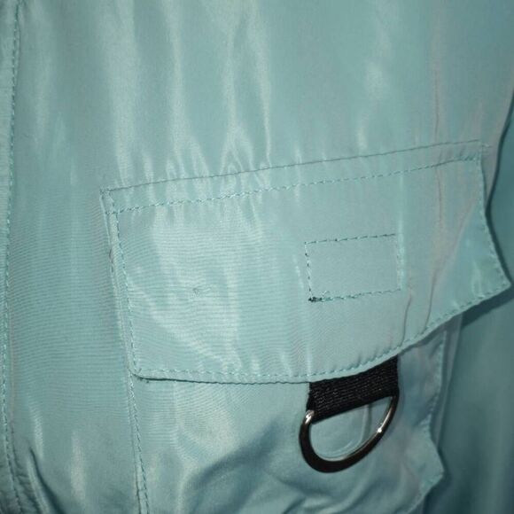 LOVE TREE MINT CROP WINDBREAKER  SZ.L EUC - Picture 4 of 7